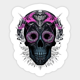 Skull Sticker